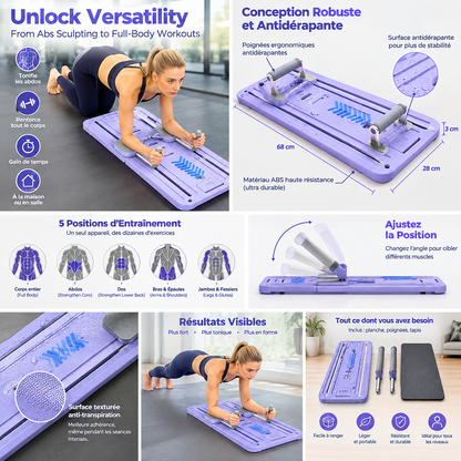 PowerBoard Pro – Station de Musculation Multifonctio