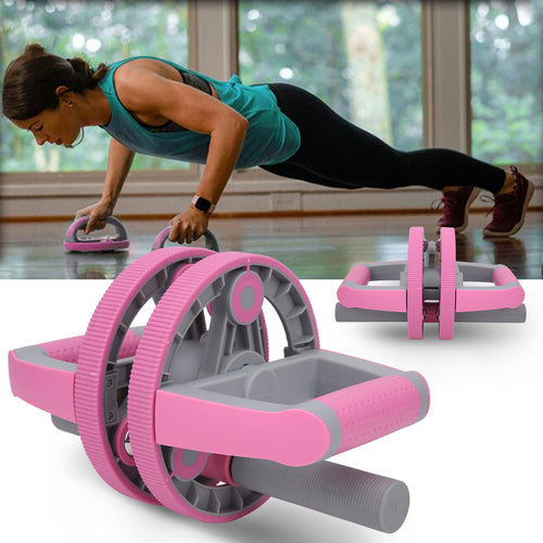 Kit de Fitness Multifonctionnel – Roue Abdominale & Sangles de Traction